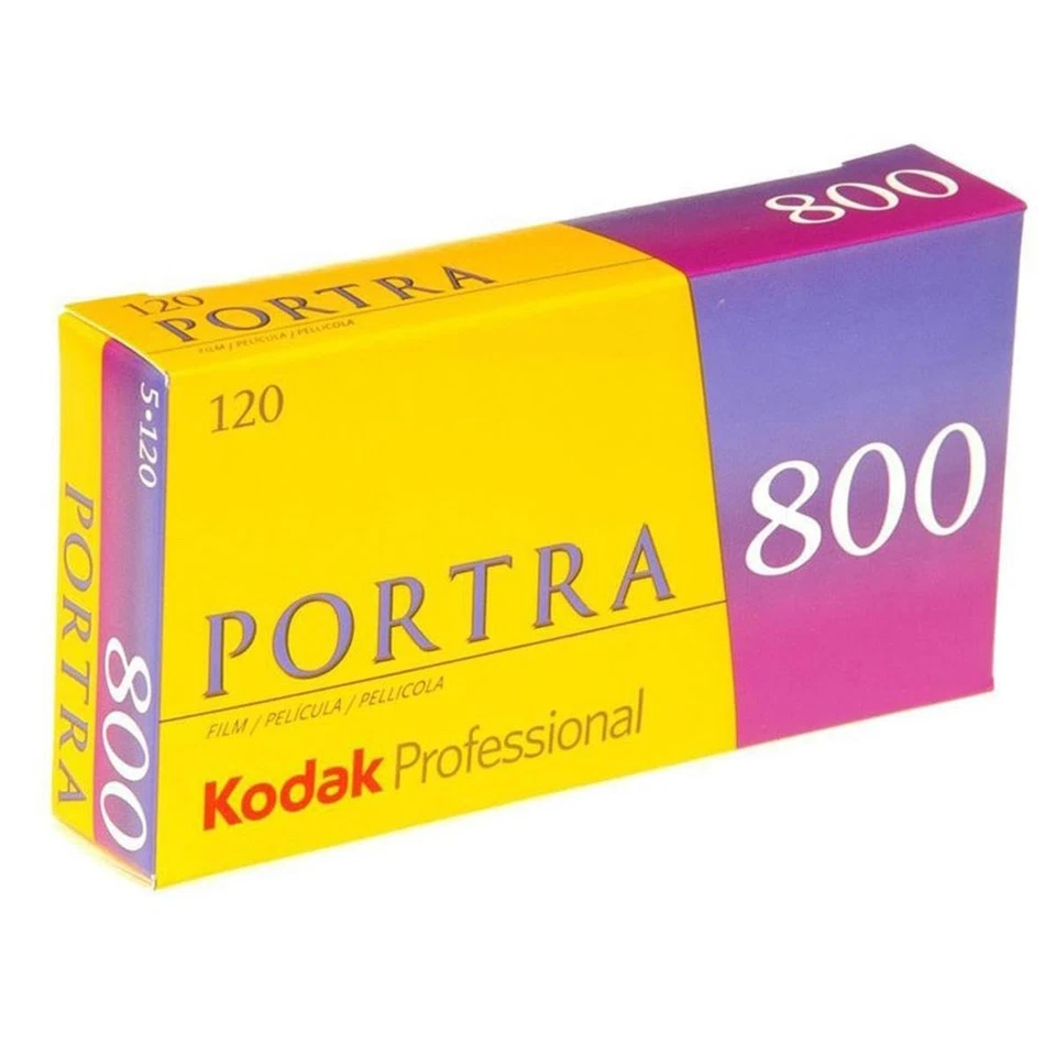 Kodak 812 7946 Professional Portra 800 Color Negative Film 120 (ISO 800) 5 Ro... - Image 1 of 2