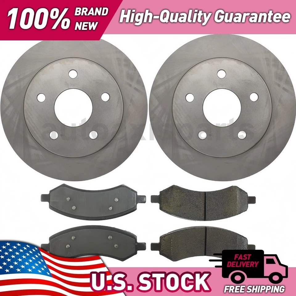 Kit de actualización de freno de disco de piezas delanteras centradas para Dodge Durango 2007-2009 Foto 1 de 1