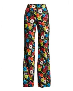 Pantalones ALICE & OLIVIA Dylan cintura alta pierna ancha talla 4 - Imagen 1 de 7
