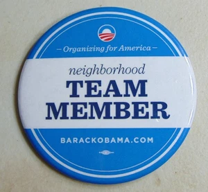 Barack Obama 2012 campaign pin button political - Picture 1 of 1