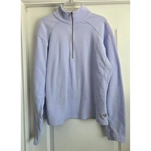 Mountain Hardwear Polartec Fleece Quarter Zip Pullover Periwinkle Damen Gr. XL - Bild 1 von 5