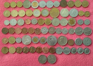 Amerika Lot 74 versch.Münzen (Arg/Bra/Chi/C.Ri/ElS/Kan/Kol/Mex/Pan/ Per/USA/Uru) - Bild 1 von 12