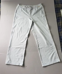 NYL New York Laundry Stretch Womens Athleisure Sweatpants Joggers Lt Blue Size L - Picture 1 of 13