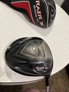 CALLAWAY RAZR X BLACK DRIVER 9.5* REG FUJIKURA MOTORE F8 60G SHAFT RH - Picture 1 of 11
