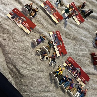 Наборы рождественских фигурок Lemax лот 16 винтаж - Изображение 1 из 4