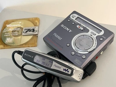 Sony MZ-G750 Radio FM/AM Mini Disc Player/Recorder Walkman. C/L - Image 1 of 4