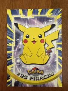 Pokémon Topps Pikachu #25 TCG LP - Picture 1 of 2