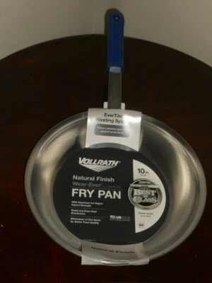 Vollrath 10" PROFESSIONAL HEAVY GAUGE ALUMINUM FRYING PAN Stay Cool Handle NEW - Image 1 of 4
