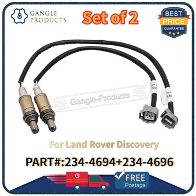Juego de sensores de oxígeno O2 2 aguas arriba y aguas abajo para Land Rover Discovery 1999 4,0 L Foto 1 de 4