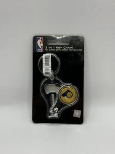 Indiana Pacers 3-IN-1 Key Chain Nail Clippers & Bottle Opener - Licensed NEW - Picture 1 of 2