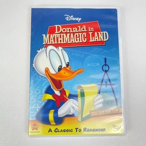 Walt Disney Donald Im Mathmagischen Land Ein Klassiker zum Erinnern große Hülle DVD - Bild 1 von 9