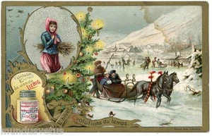 CHROM. LIEBIG. EVOLUTION DU TEMPS. WINTER. EVOLUTION OF TIME. WINTER. - Bild 1 von 2