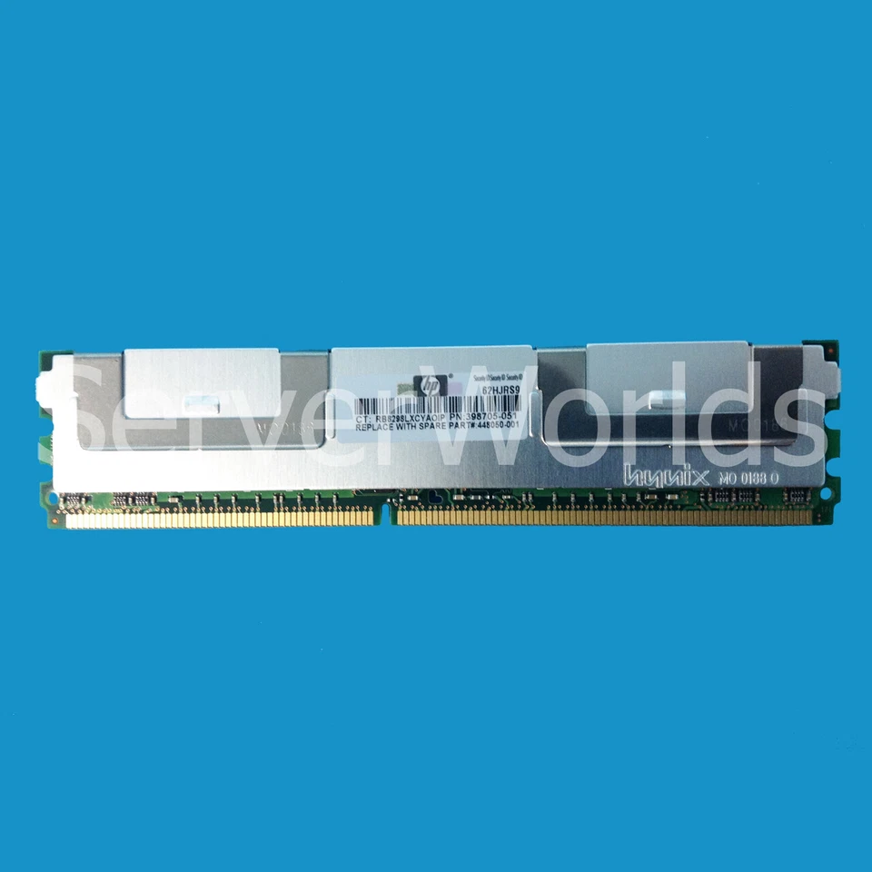HP 398705-051 512MB PC2 5300 DDR2 ECC Memory 416470-001, 413507-B21 - Image 1 of 1