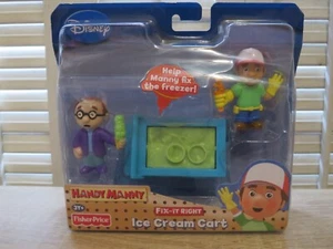 NEU Disney Handy Manny FIX-IT RECHTS EISWAGEN Set mit rostigem Fisher-Price 2008 - Bild 1 von 8