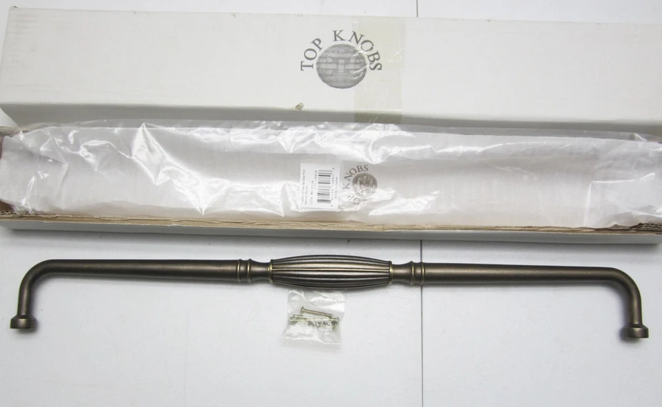 NEW Top Knobs TUSCANY 24" c-c HANDLE APPLIANCE DOOR PULL, German Bronze Finish - Image 1 of 1