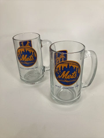 2- New York Mets World Champions Beer Mug - 1969 - used Cover