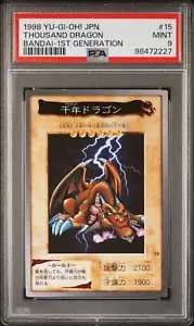 Yu-gi-Oh! Thousand Dragon Bandai 1998 #15 | PSA 9 Mint - Bild 1 von 2