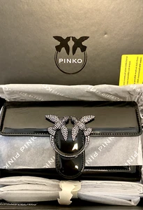 PINKO LOVE ONE VERNICE PIPING - Shoulder bag - black - Picture 1 of 5
