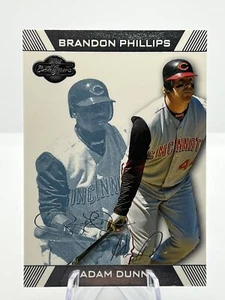 2007 Topps Co-Signers Adam Dunn Brandon Phillips #21 230/250 Cincinnati Reds - Picture 1 of 2