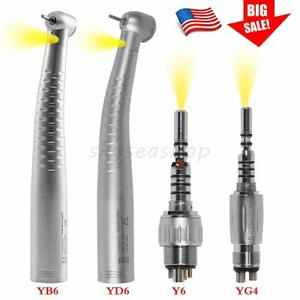 Dental Fiber Optic LED Handpiece High Speed / LED Quick Coupler 4H/6H KAVO Style - Picture 1 of 23