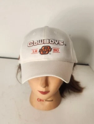 Oklahoma State University OSU Cowboys Est 1890 Talla Única Adulto Correa Trasera Sombrero Foto 1 de 4