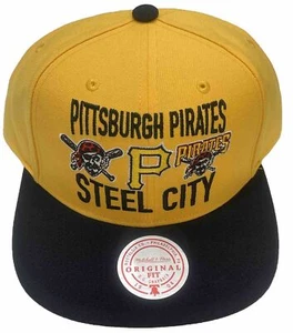 NEW MITCHELL & NESS MLB CITY LOVE SNAPBACK PITTSBURGH PIRATES CAP HAT GORRA - Picture 1 of 4