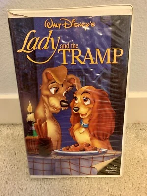 Disney's Lady and the Tramp Original 1987 Black Diamond Classics Collectible VHS - Image 1 of 4
