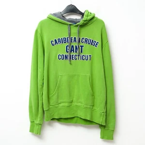 GANT M Sudadera Con Capucha Verde De Algodón Casual - Imagen 1 de 4
