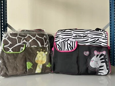 CARTER'S Waterproof Baby Diaper Nappy Mummy Changing Handbag Shoulder Bag with Mat Travel