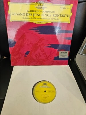 Stockhausen Gesang der Jünglinge & Kontakte New Version 68 DGG SLPM 138811 ED1 - Bild 1 von 3