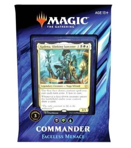 FACELESS MENACE Magic the Gathering MTG Commander 2019 Deck Sealed MIB - Picture 1 of 1