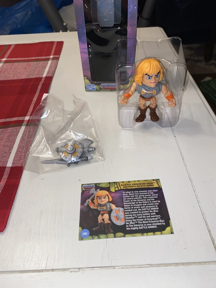 He Man Loyal Subjects MASTERS OF THE UNIVERSE Vinilos de Acción Onda 2 Armadura de Batalla Foto 1 de 1