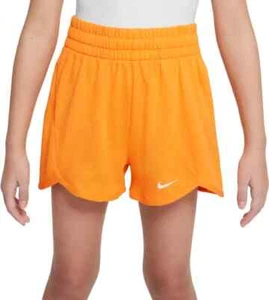 Nike Big Kids Girls Dri-FIT Breezy High-Waisted Training Shorts (DX4965) - Picture 1 of 18