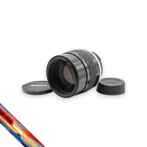 Nikon Ai-s Nikkor 105mm f/1.8 Ais Telephoto Lens Black Operation Confirmed Japan - Picture 1 of 7