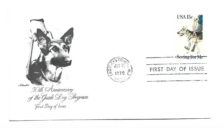 1787 Seeing Eye, Guide Dogs, Artmaster, FDC - Image 1 of 1