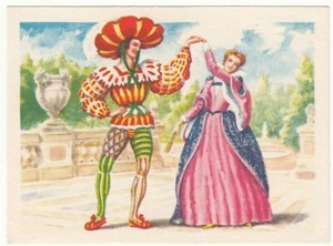 GAVOTTE GAVOTE GAVOT DANSE DANCE TANZ IMAGE CARD 1950'S 2 - Picture 1 of 2