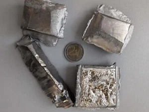 Niobio Nb 99.9% elemento metal puro 41 Niobio Lump 1gr-10kg - Imagen 1 de 1