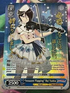 Weiss “Innocent Flapping” Rui Yashio (BDR) - Bang Dream Premium Booster NM - Foto 1 di 1