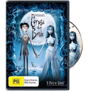 Tim Burton's Corpse Bride (DVD, 2005) Region 4 (Tim Burton, Johnny Depp) SEALED - Picture 1 of 5