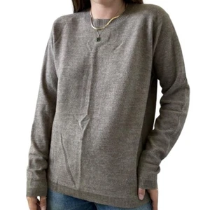 Smartwool Mens Tan Beige 100% Merino Wool Sweater Sz M - Picture 1 of 8