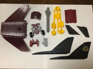 VINTAGE 1986 GI Joe Cobra Python Patrol Conquest X-30 Jet Plane (For Parts) - Picture 1 of 18