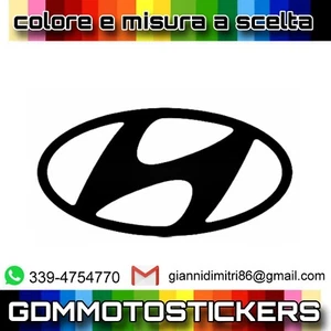 Adesivo PRESPAZIATO Hyundai - Imagen 1 de 19