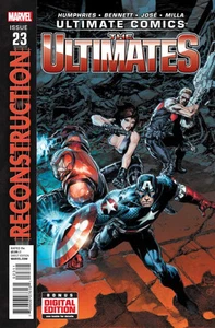 ULTIMATE COMICS THE ULTIMATES #23 CASI NUEVO - Imagen 1 de 1