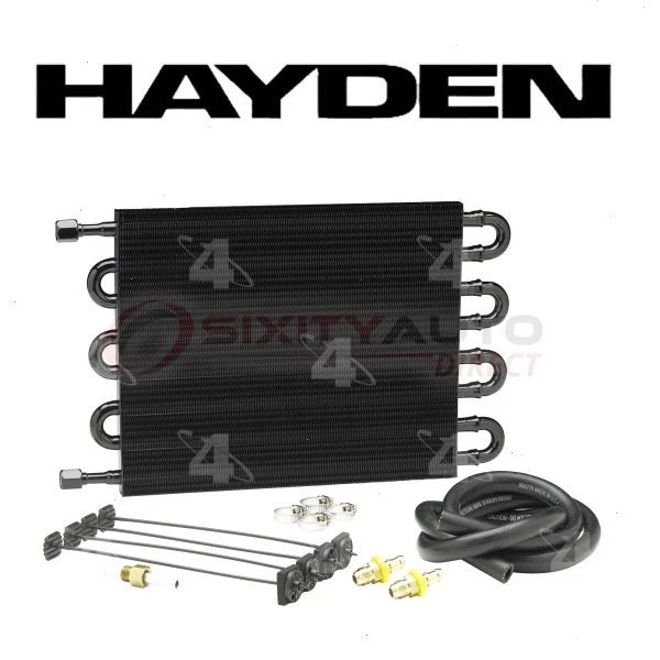 Hayden Automatic Transmission Oil Cooler for 1966-1968 Jeep CJ6A - Radiator gg Foto 1 de 4