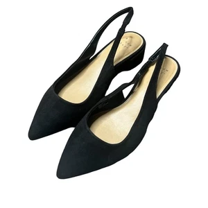 A NEW DAY Elle Slingback spitz zulaufende Absätze schwarz - Bild 1 von 5