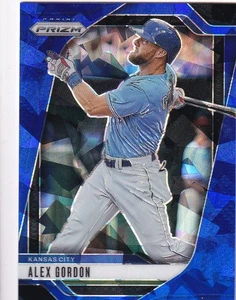 2025 Panini Prizm Blue Ice Prizm Alex Gordon card #8. nrmt-mt - Picture 1 of 1