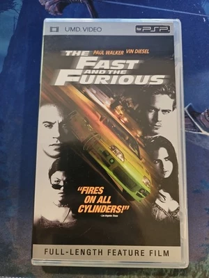 The Fast and The Furious Sony PlayStation Portable PSP UMD Video Movie Foto 1 de 3