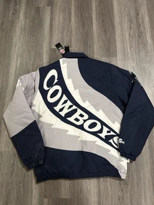 Chalk Line NWT Dallas Cowboys Saw Blade Quilted Puffer Jacket Size Small - Image 1 of 4
