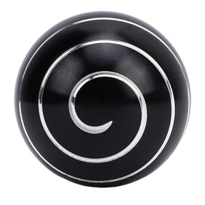 Voll abnehmbare Metallkreisel Kugel Zappeln Spielzeug optische Täuschung schwarz - Bild 1 von 23