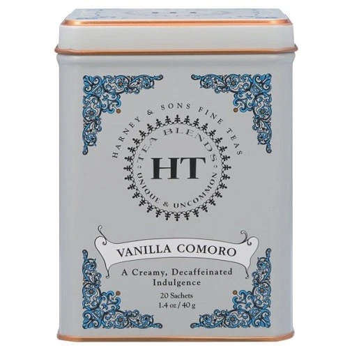 Té negro descafeinado Harney & Sons Vanilla Comoro Foto 1 de 1